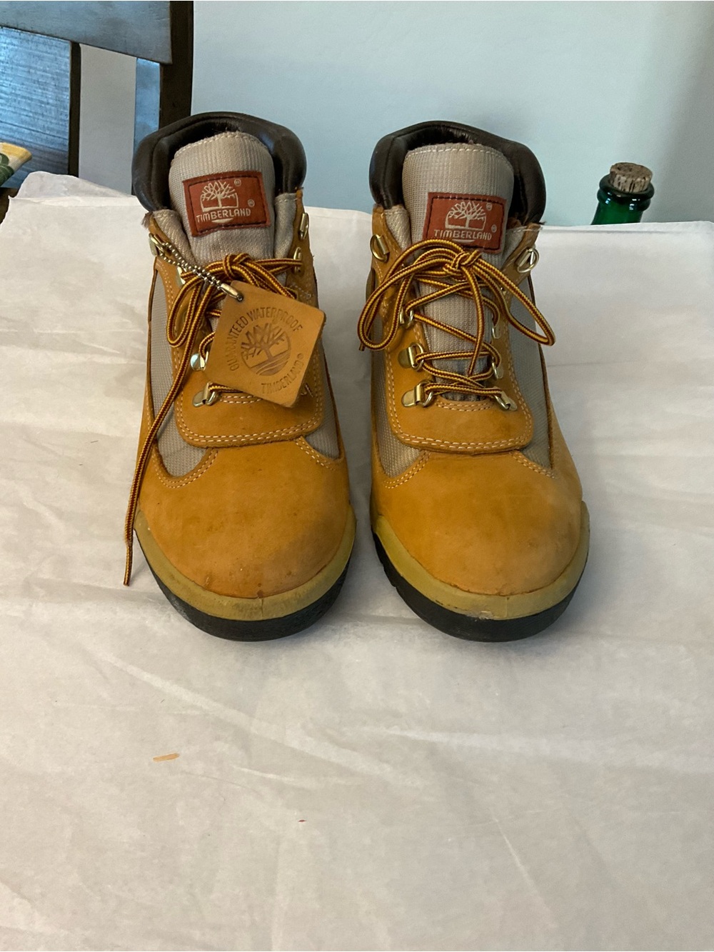 Timberland Field Boot 'Waterproof  Wheat Boot ' Men's Size 8 Women Size 10